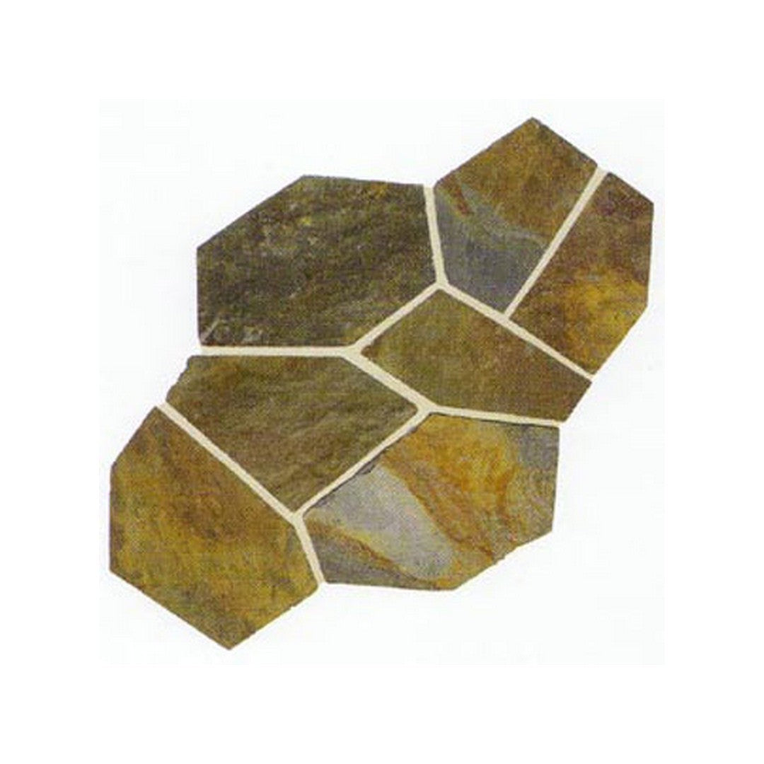 Daltile Slate 8"x RL Natural Cleft Stone Flagstone Pattern