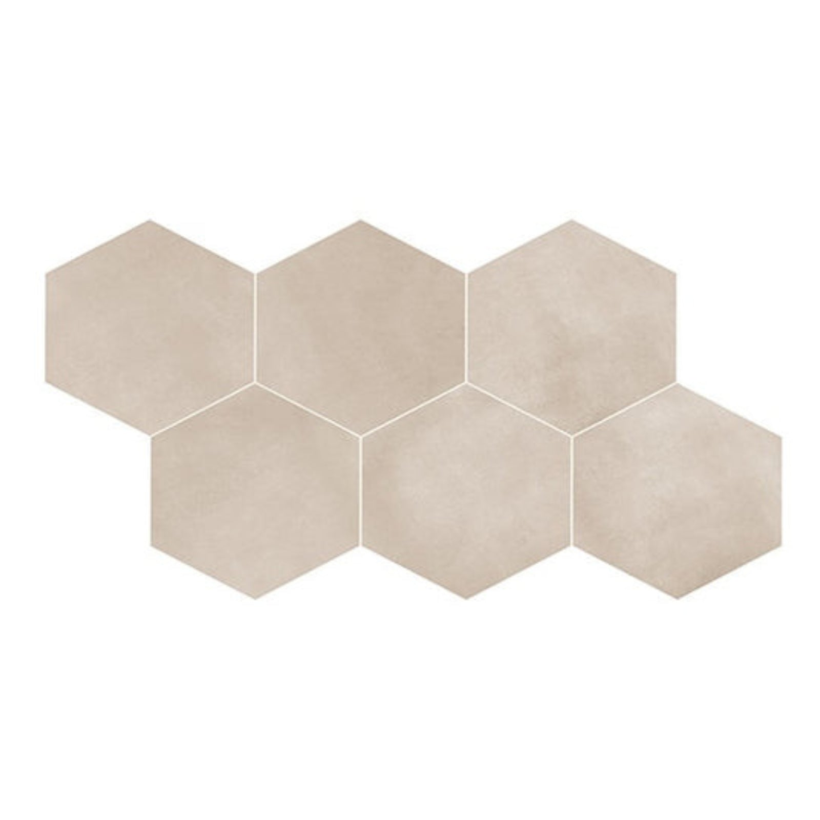 Daltile Scrapbook 8" x 9" Matte Porcelain Hexagon Tile