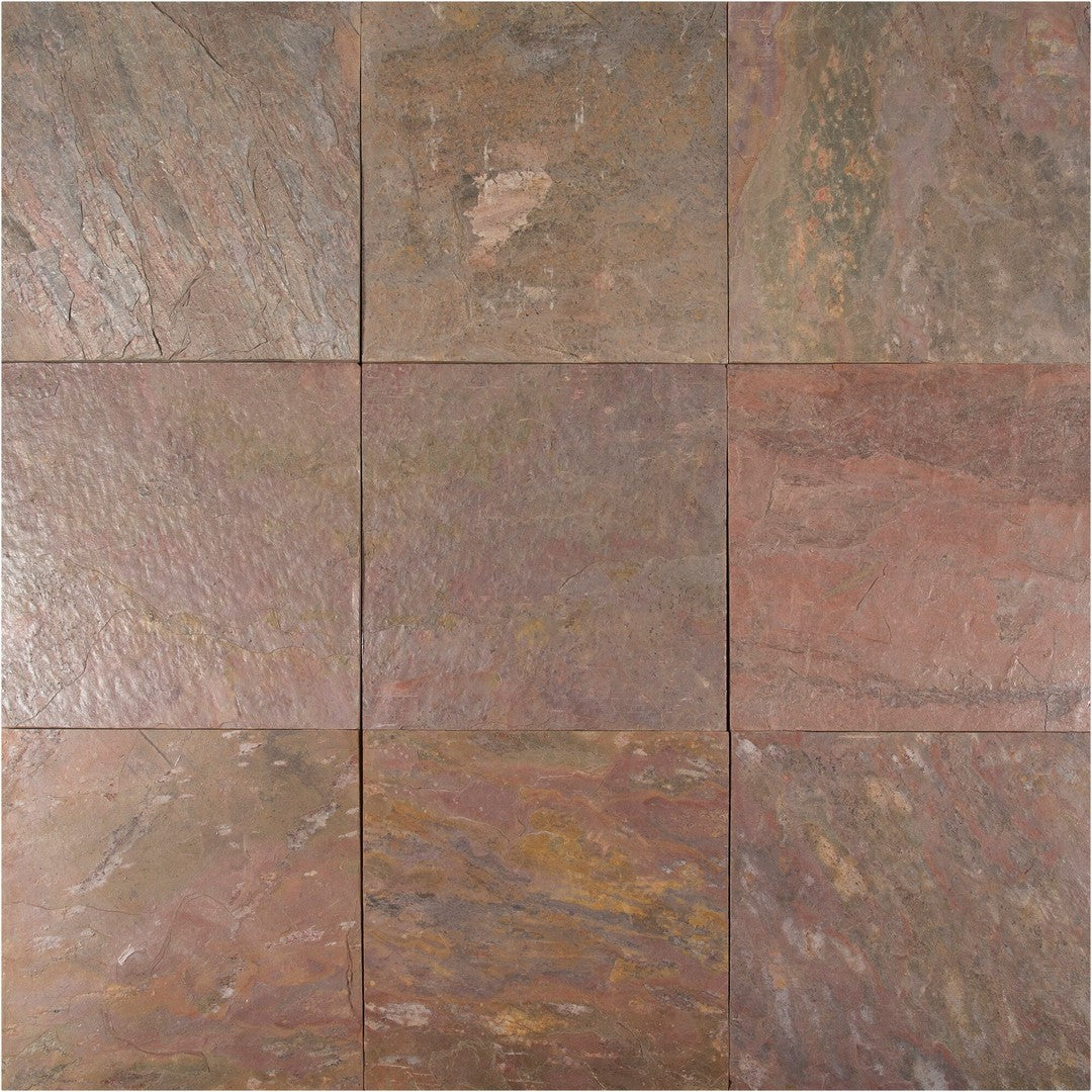 MS International Copper 12" x 12" Honed Quartzite Tile