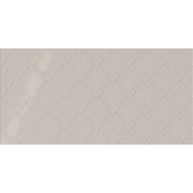 Daltile Showscape 12" x 24" Textured Ceramic Arabesque Wall Tile