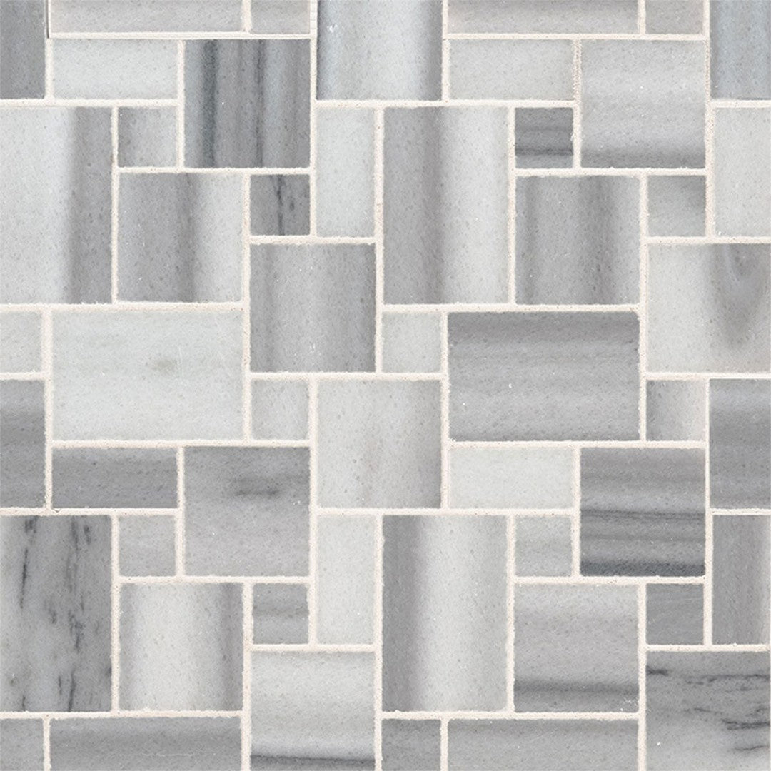 MS International Specialty Shapes 12" x 12" Polished Marble Mosaic