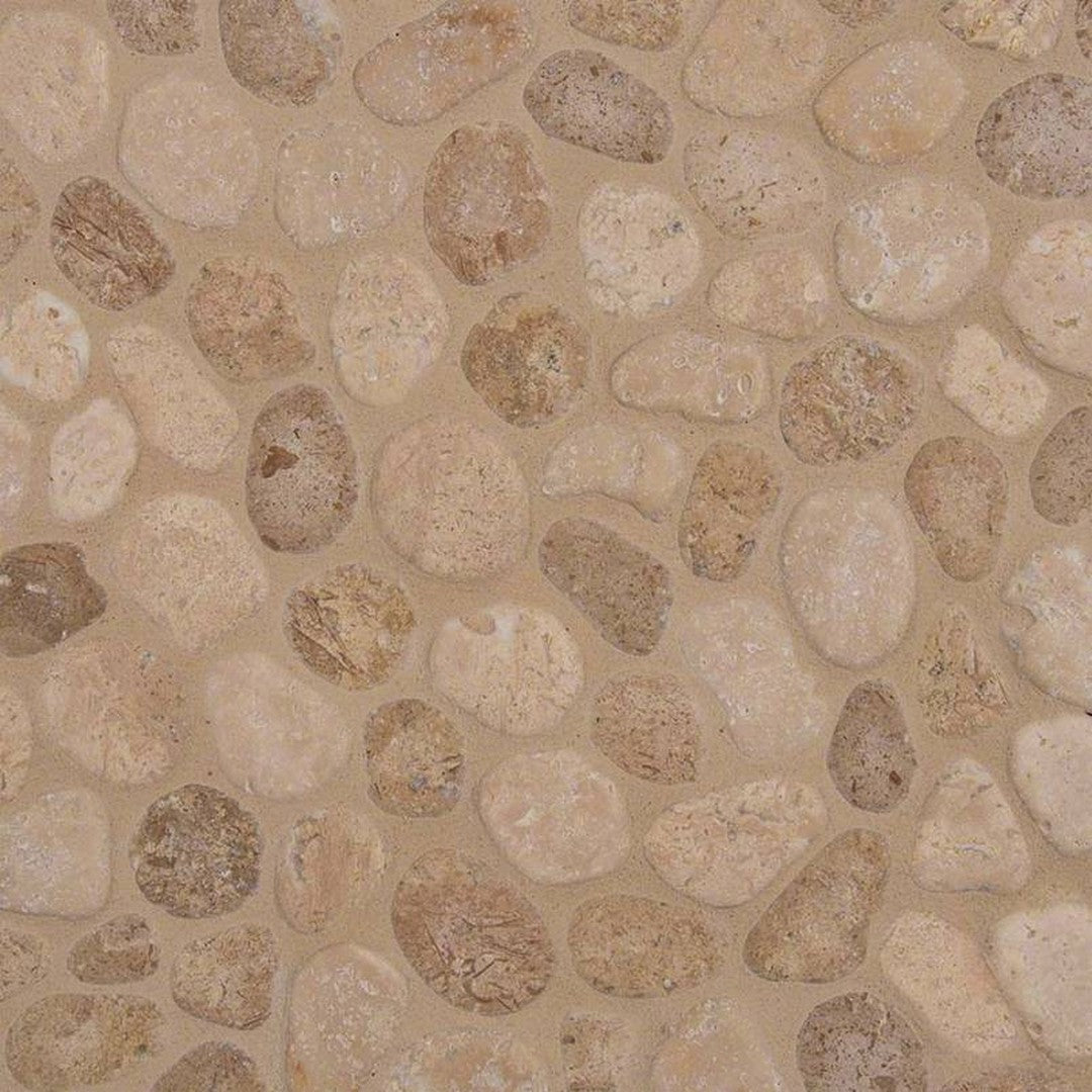 MS International Rio Lago 11.42" x 11.42" Tumbled Natural Stone Mosaic