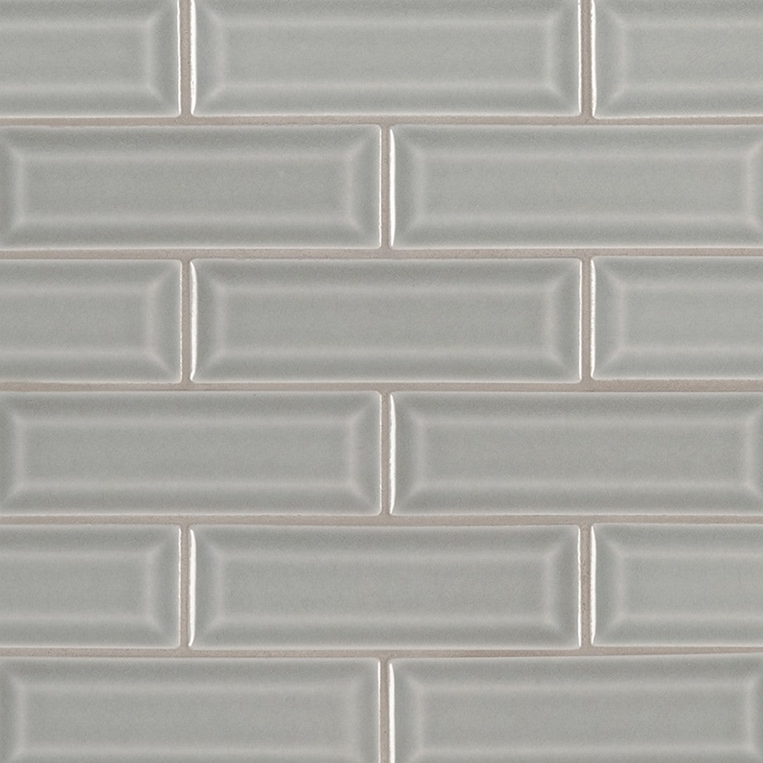 MS International Highland Park 12" x 12" Glossy Ceramic Brick 2x6 Tile