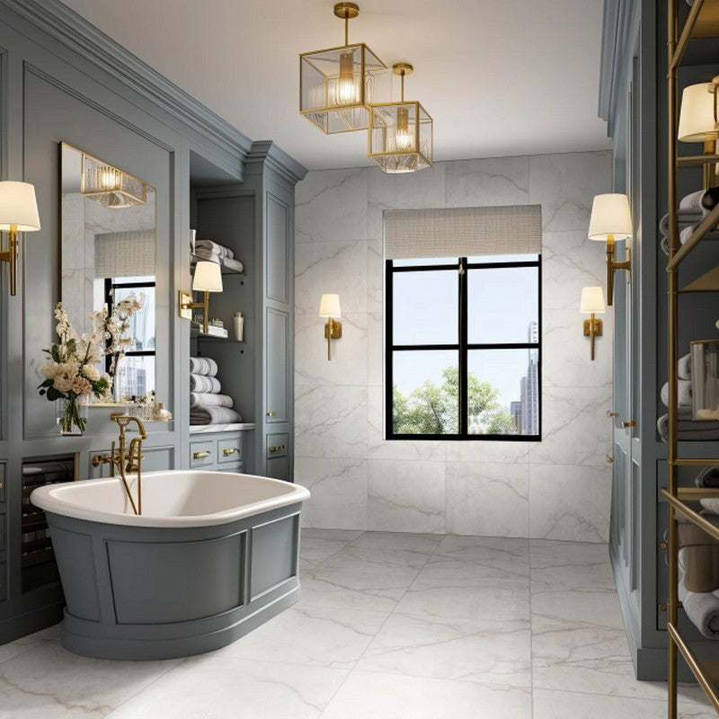 MS International Brighton 24" x 24" Matte Porcelain Tile