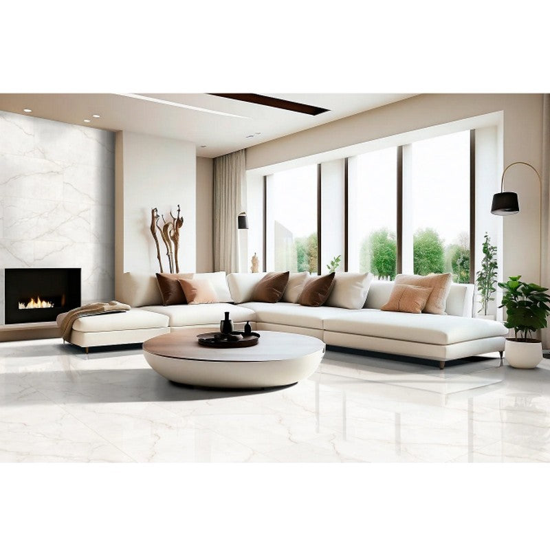 MS International Brighton 24" x 48" Polished Porcelain Tile