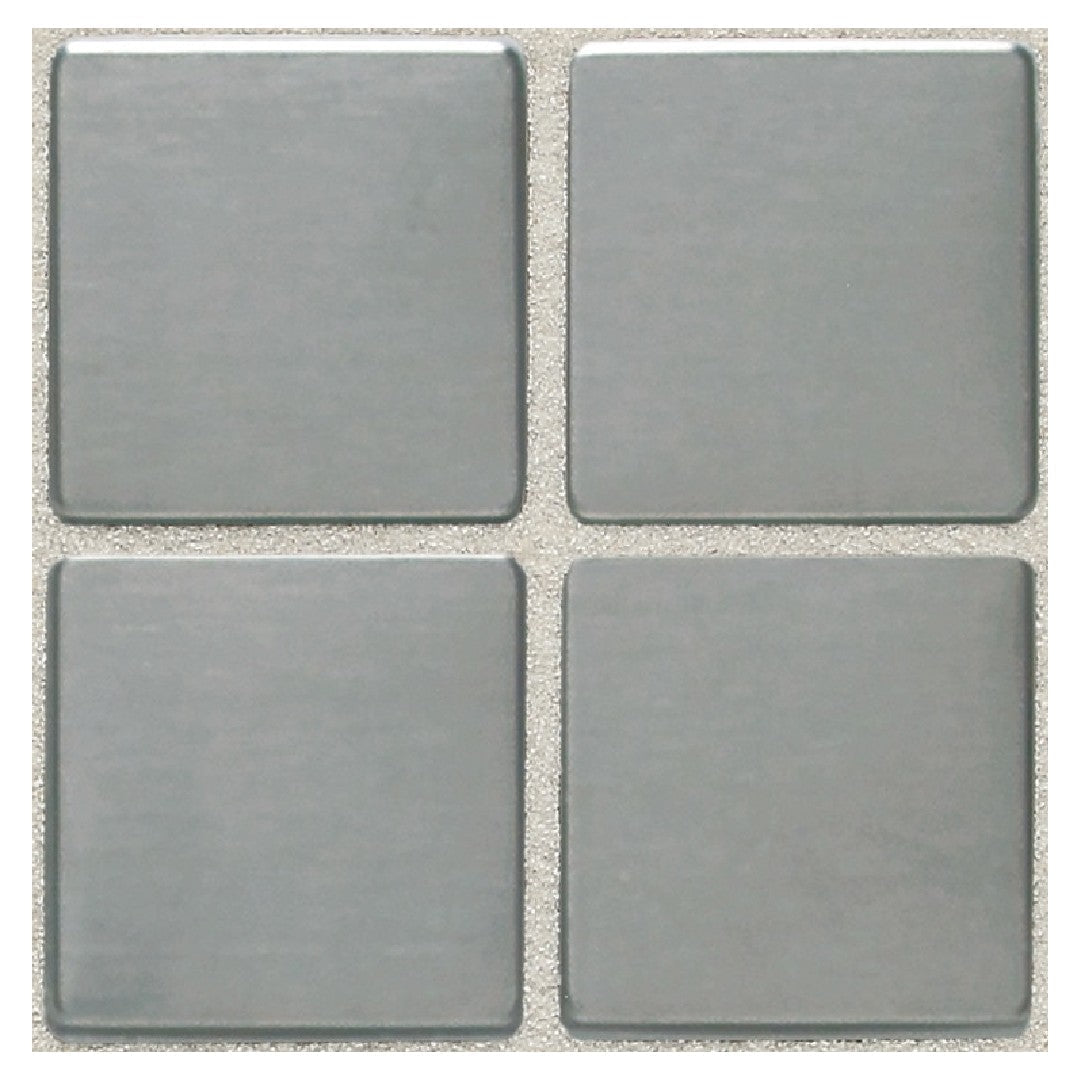 Daltile Metallica 12" x 12" Satin Metal 2" Straight Joint Mosaic