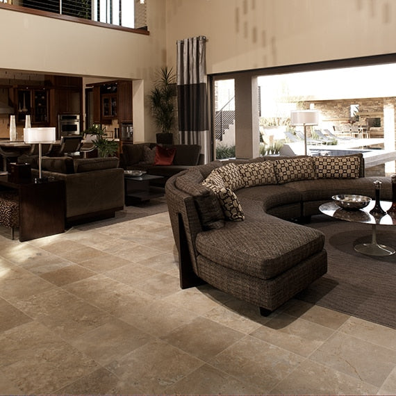 Daltile Travertine 12" x 24" Honed Tile