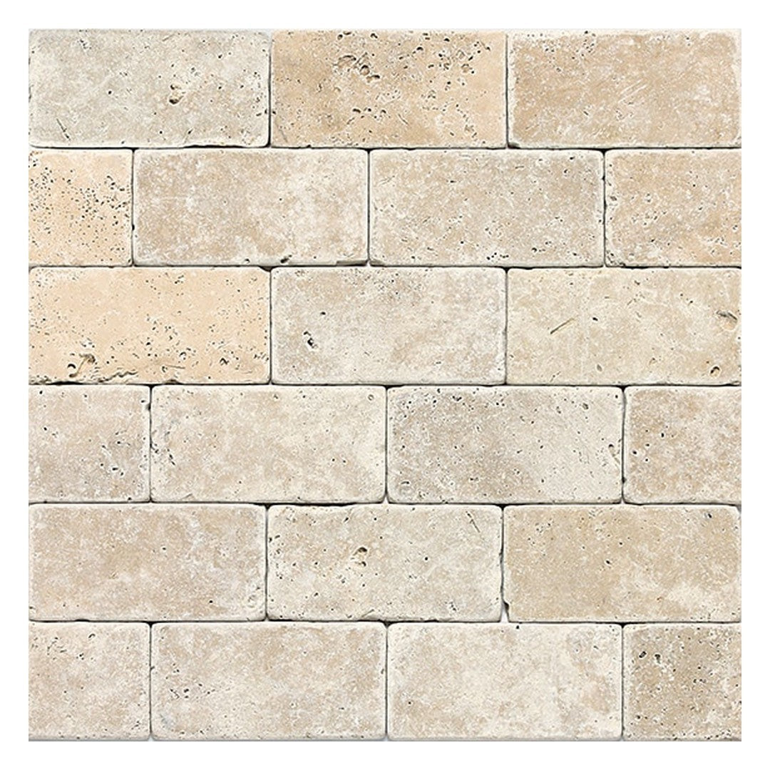 Daltile Travertine 3" x 6" Tumbled Tile