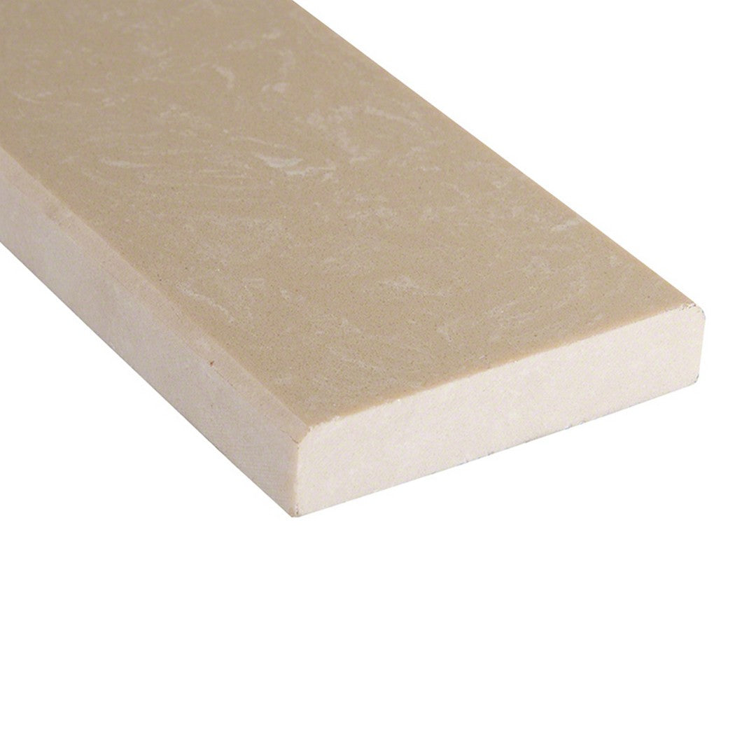 MS International Bottochino 4" x 24" Polished Engineered Marble Threshold Double Beveled