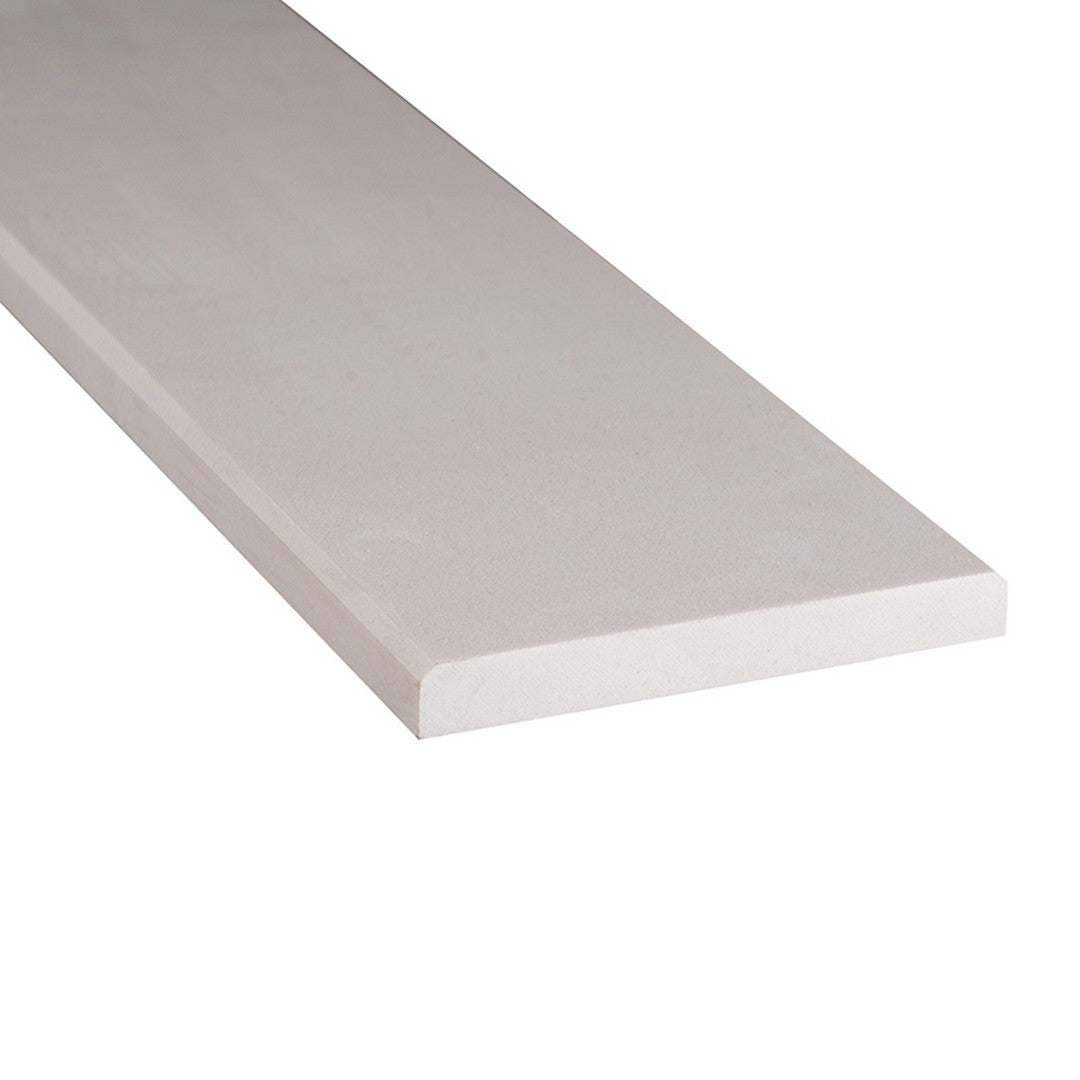 MS International Engineered White 6" x 36" Marble Threshold Double Beveled