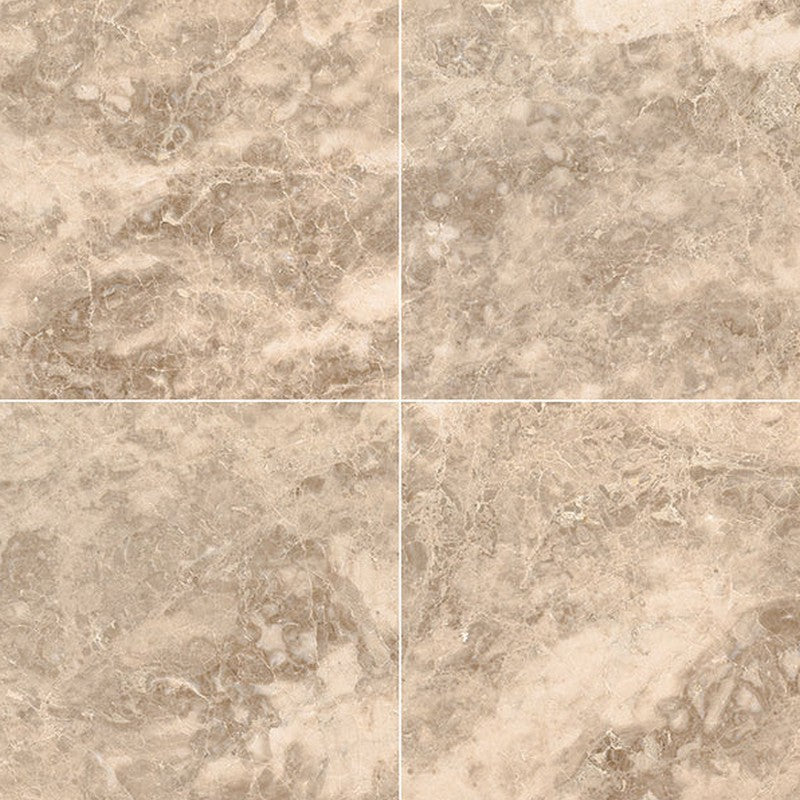 MS International Crema 18" x 18" Marble Tile