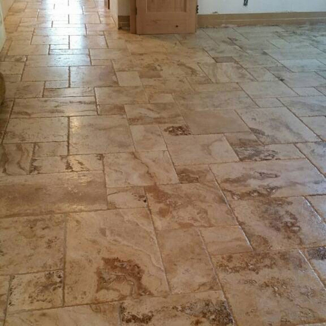 MS International Picasso 8" x RL Travertine Versailles Pattern Tile Mixed Finish