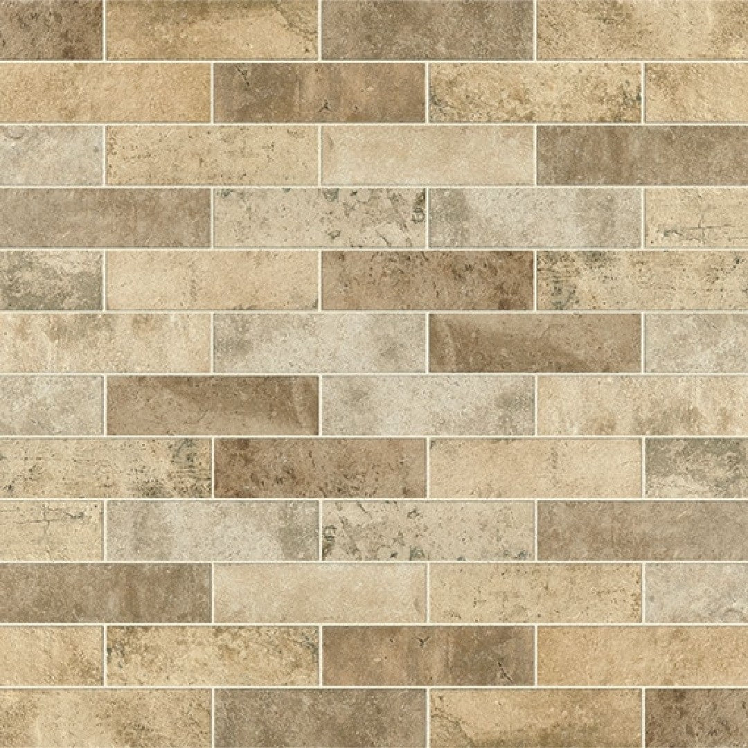 Marazzi Urban District BRX 2" x 8" Distressed Matte Porcelain Tile