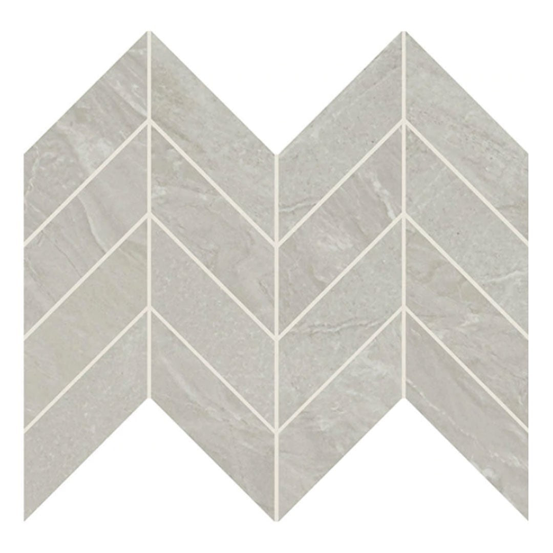 Daltile Vertuo 12" x 12" Matte Porcelain 2x5" Chevron Mosaic