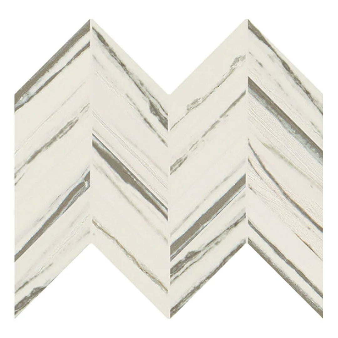 Daltile Vertuo 12" x 12" Matte Porcelain 2x5" Chevron Mosaic