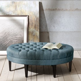 Martin Surfboard Tufted Ottoman