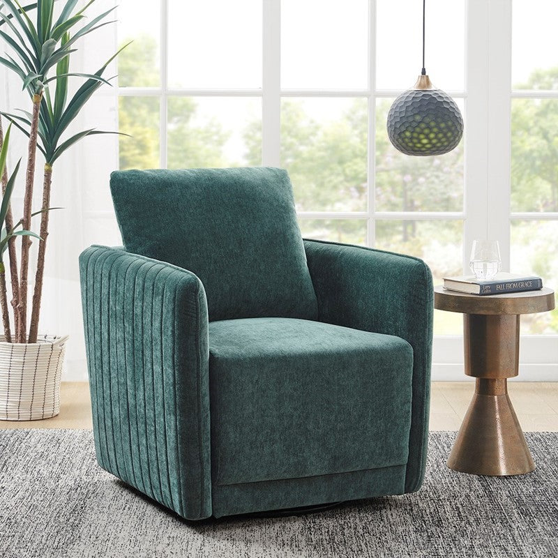 Kaley Upholstered 360 Degree Swivel Chair