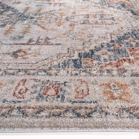 Jasmine Vintage Medallion Woven Area Rug