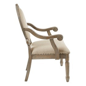 Brentwood Exposed Wood Arm Chair