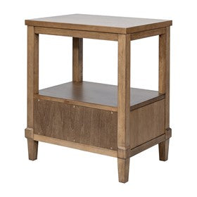 Salina Woven Cane Nightstand