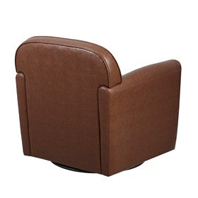 Archer Faux Leather 360 Degree Swivel Arm Chair