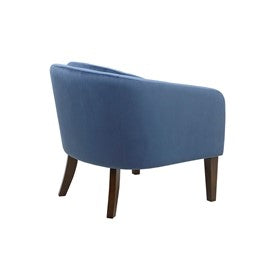 Ian Upholstered Tufted Mid-Century Accent Chair