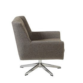 Nina Swivel Lounge Chair, Star Based Swivel