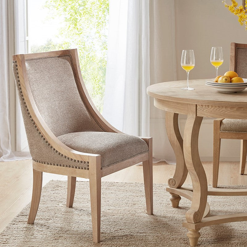 Elmcrest Upholstered Dining Chair with Nailhead Trim