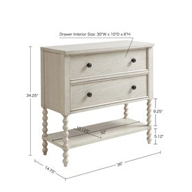 Beckett 2 Drawer Accent Chest