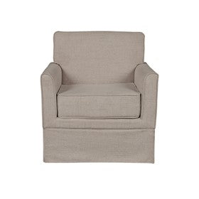 Paula Slipcover Accent Armchair