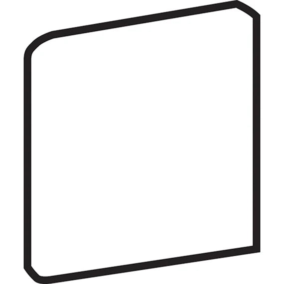 Daltile Vitruvian 2" x 2" Glossy Ceramic Wall Bullnose Corner