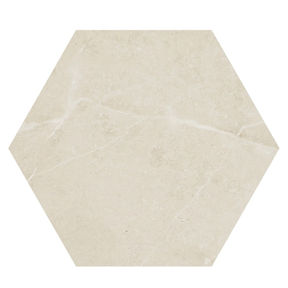 Daltile Scripter 8" x 8" Matte Porcelain Hexagon Stepwise Floor Tile