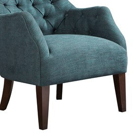 Hannah Button Tufted Wing Chair