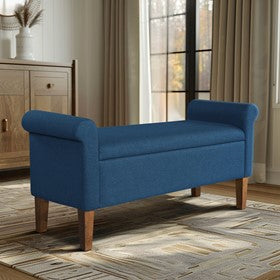 Aubrey Upholstered Storage Bench