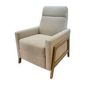 Luna Recliner With Wood Frame