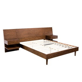 Clark Bed with 2 Nightstands