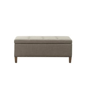 Shandra II Tufted Top Soft Close Storage Bench