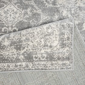 Asher Distressed Medallion Woven Area Rug