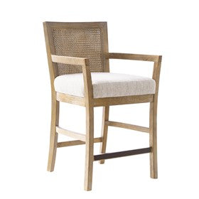 Diedra Cane Back Counter Stool