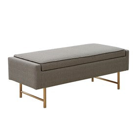 Heath Soft Close Storage Accent Bench