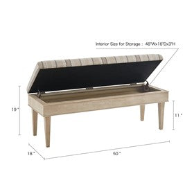 Harstrom Soft Close Storage Bench