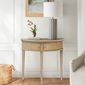 Crestview Storage Console Table