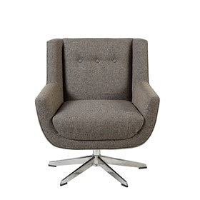 Nina Swivel Lounge Chair, Star Based Swivel